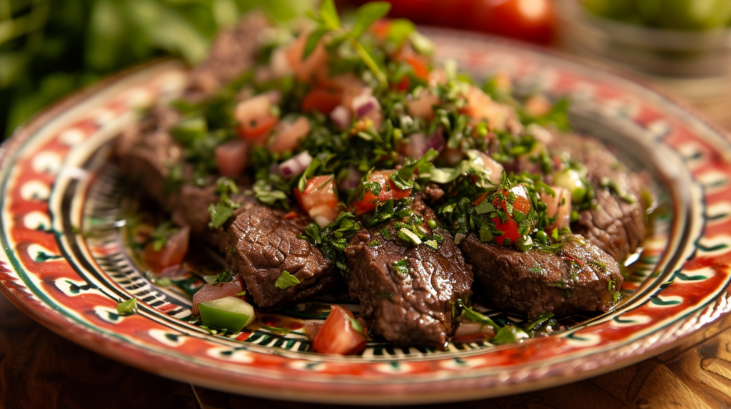 lebanese red meat beef dish