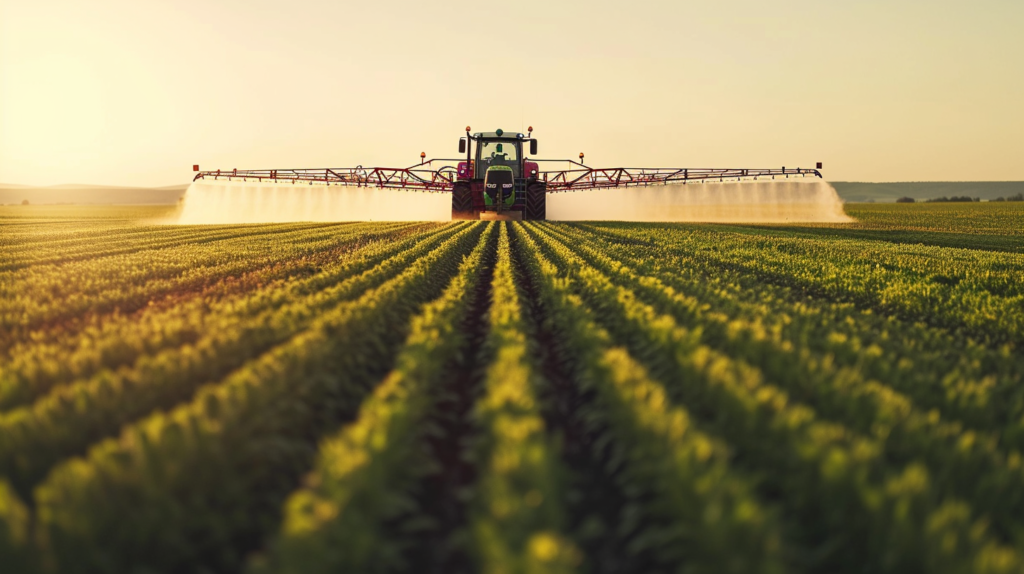 pesticides sprayed on crops health issues