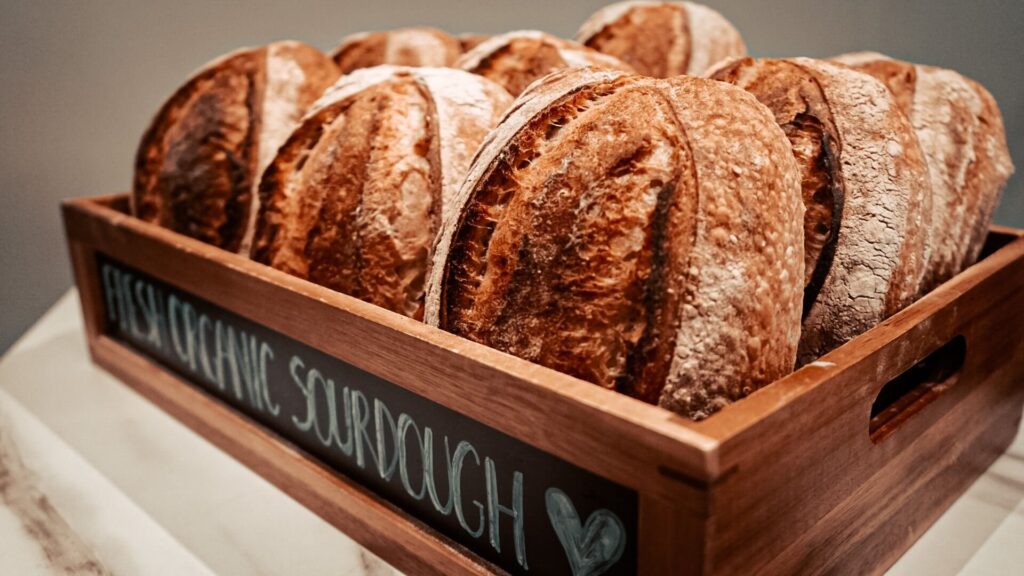 sourdough fresh organic bread